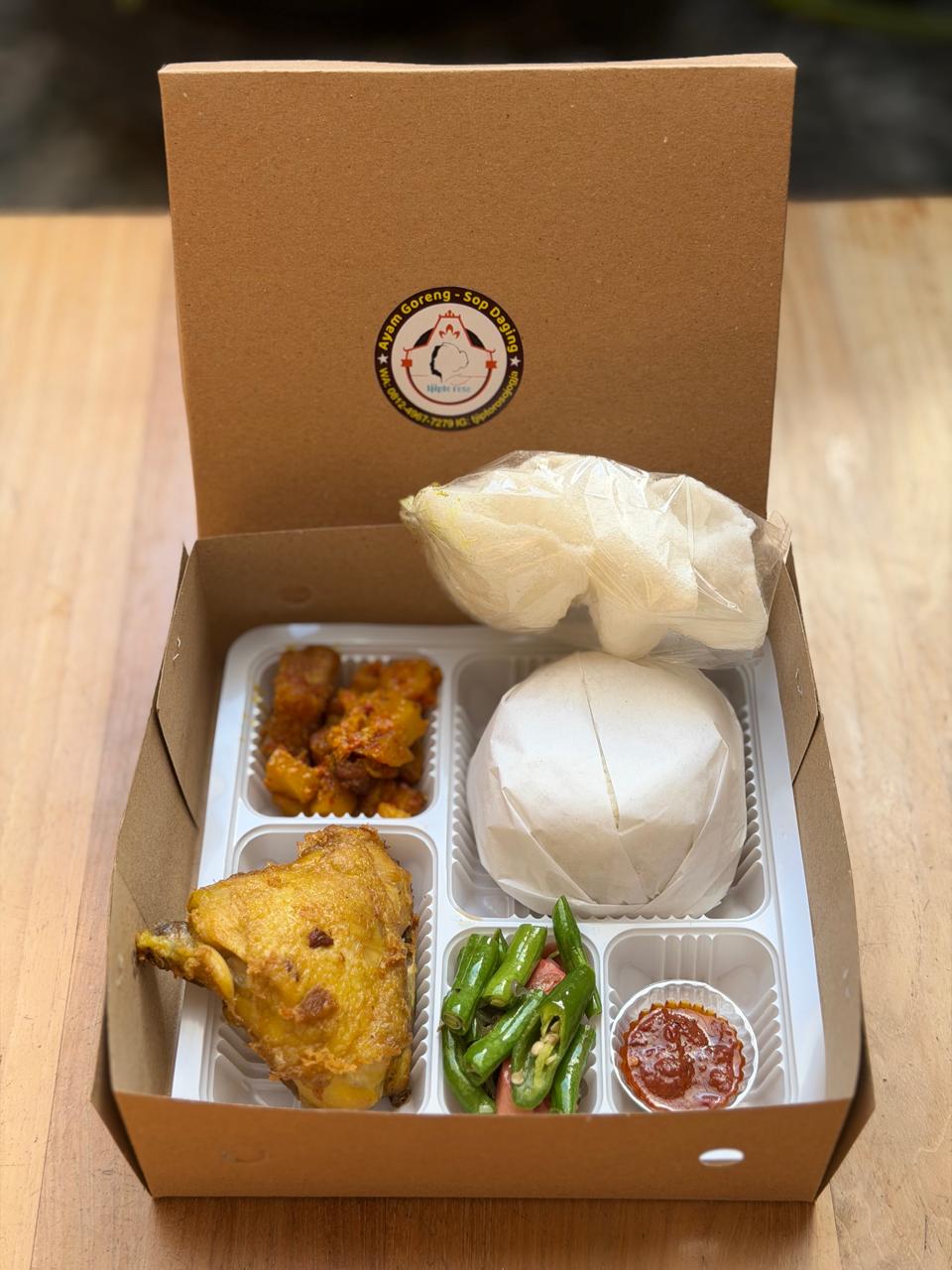 Nasi Box Komplit